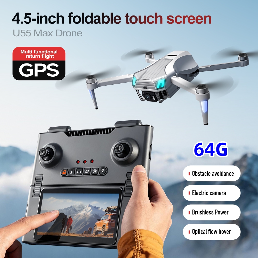 NCZOBOE U55 Profesional GPS Dr - Drone Gimbal 2 Axis 评论和价格
