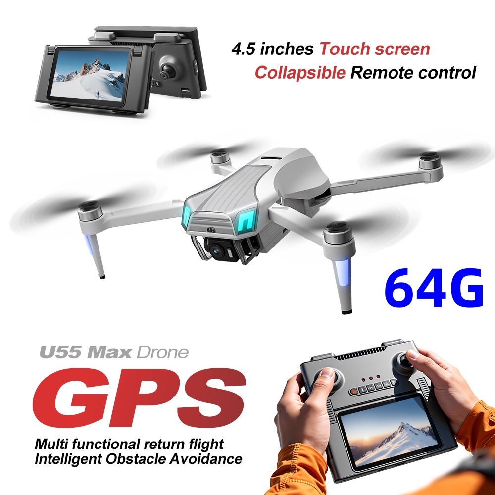 NCZOBOE U55 Profesional GPS Dr - Drone Gimbal 2 Axis 评论和价格